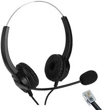EDIS EC147 headphones/headset Wired Head-band Office/Call center Black
