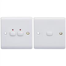Mihome Smart White 2 Gang Light Switch (Two-Way) | Quzo UK