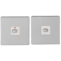 Smart Plug | EnerGenie MIHO045 light switch Chrome, White | In Stock
