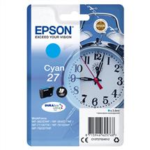 Extra (Super) High Yield | Epson Alarm clock Singlepack Cyan 27 DURABrite Ultra Ink