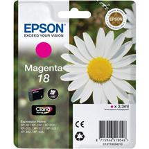 Epson Singlepack Magenta 18 Claria Home Ink | Epson Daisy Singlepack Magenta 18 Claria Home Ink | Quzo UK