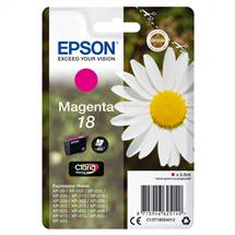 Epson Singlepack Magenta 18 Claria Home Ink | Epson Daisy Singlepack Magenta 18 Claria Home Ink. Cartridge capacity:
