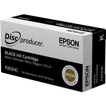 Epson Discproducer Ink Cartridge, Black (MOQ=10). Black ink type: