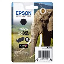Epson Singlepack Black 24XL Claria Photo HD Ink | Epson Elephant Singlepack Black 24XL Claria Photo HD Ink
