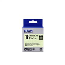 Epson Label Cartridge Glow-in-the-Dark LK-5ZBU Black/Glow 18mm (5m)