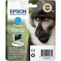Epson Singlepack Cyan T0892 DURABrite Ultra Ink | Epson Monkey Singlepack Cyan T0892 DURABrite Ultra Ink
