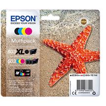 Epson Multipack 4colours 603 XL Black/Std. CMY, High (XL) Yield,