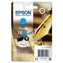 Epson Singlepack Cyan 16XL DURABrite Ultra Ink | Epson Pen and crossword Singlepack Cyan 16XL DURABrite Ultra Ink.