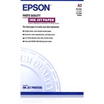 Epson Photo Quality Ink Jet Paper, DIN A3, 102g/m², 100 Sheets, Matte,