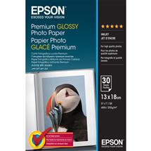 Epson Premium Glossy Photo Paper  13x18cm  30 Sheets, Premiumgloss,
