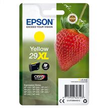 Epson Strawberry Singlepack Yellow 29XL Claria Home Ink. Cartridge