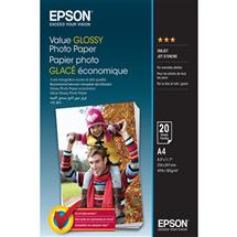 Epson Value Glossy Photo Paper - A4 - 20 sheets | In Stock