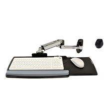 Ergotron Notebook Stands | Ergotron LX Wall Mount Keyboard Arm Silver | In Stock