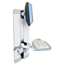 Ergotron StyleView Vertical Lift, Patient Room 61 cm (24") White Wall