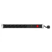 EXC 808896 surge protector Black 5 AC outlet(s) 2.3 m