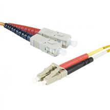 EXC 391100 fibre optic cable 3 m SC/UPC LC/UPC OM2 Orange