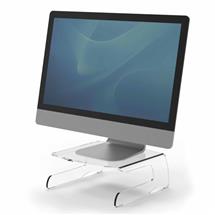 Fellowes 9731001 monitor mount / stand Freestanding Transparent