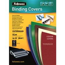 FELLOWES Binding Covers | Fellowes FSC Certified Leathergrain Covers | Quzo
