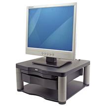 Fellowes Computer Monitor Stand with 3 Height Adjustments  Premium