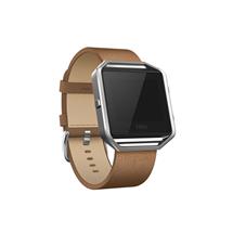 Fitbit FB159LBCML Smart Wearable Accessories Band Brown Leather