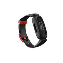 Fitbit Ace 3 PMOLED Wristband activity tracker Black, Red