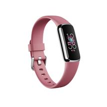 Fitbit  | Fitbit Luxe AMOLED Wristband activity tracker Pink, Platinum