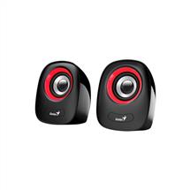 PC Speakers | Genius SP-Q160 1-way 6 W Black, Red Wired | In Stock