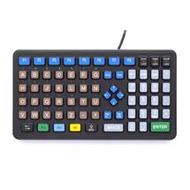 Getac 592GUK000054 keyboard USB + PS/2 English Multicolour
