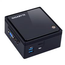 Gigabyte GBBACE3160 PC/workstation barebone 0.69L sized PC Black J3160