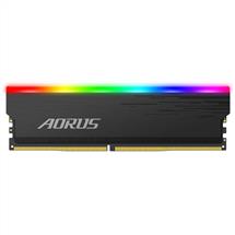 Gigabyte AORUS RGB. Component for: PC/server, Internal memory: 16 GB,