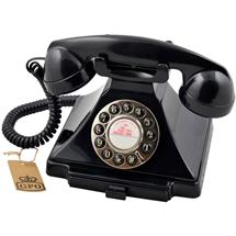 Gpo  | GPO Retro Carrington Analog telephone Black | Quzo