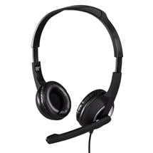 Hama Headsets | Hama Essential HS 300 Headset Wired Head-band Calls/Music Grey