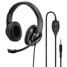 Hama HS-P350 Headset Wired Head-band Gaming Black | Quzo UK