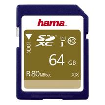 Hama SDXC 64GB. Capacity: 64 GB, Flash card type: SDXC, Flash memory