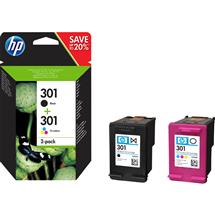 HP 301 | HP 301 2-pack Black/Tri-color Original Ink Cartridges