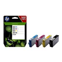 HP 364 4pack Black/Cyan/Magenta/Yellow Original Ink Cartridges,