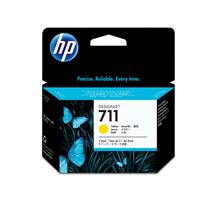 HP 711 3pack 29ml Yellow DesignJet Ink Cartridges. Colour ink type: