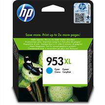 HP 953XL High Yield Cyan Original Ink Cartridge. Cartridge capacity: