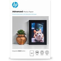 HP Photo Paper | HP Advanced Glossy Photo Paper-100 sht/10 x 15 cm borderless