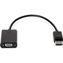 HP DisplayPort To VGA Adapter. Cable length: 0.2 m, Connector 1:
