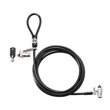 HP Dual Head Keyed Cable Lock 10 mm | In Stock | Quzo UK