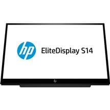 HP S14 | HP EliteDisplay S14 35.6 cm (14") 1920 x 1080 pixels Full HD LED Black