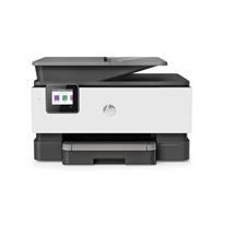 Black, Gray, White | HP OfficeJet Pro 9010 AllinOne Printer, Print, copy, scan, fax,