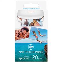 HP ZINK® Sticky-backed Photo Paper-20 sht/5 x 7.6-cm (2 x 3-inch)