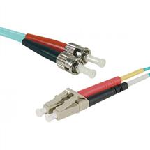 Hypertec 391818-HY fibre optic cable 20 m LC ST OM3 Aqua colour