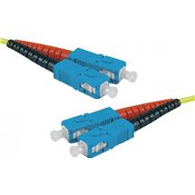 Hypertec 392328-HY fibre optic cable 20 m OS2 SC Yellow