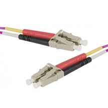 Hypertec ProConnectLite fibre optic cable 5 m LC OM4 Pink
