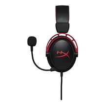 Gaming Headset PC | HyperX Cloud Alpha Headset Wired Head-band Gaming Black, Red