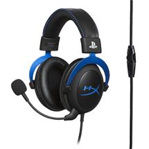 HyperX Cloud Headset Wired Head-band Gaming Black, Blue
