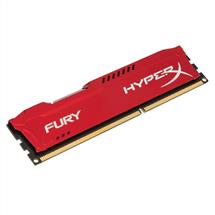 HyperX FURY Red 4GB 1600MHz DDR3 memory module 1 x 4 GB